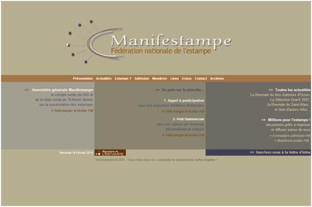 premier site Manifestampe