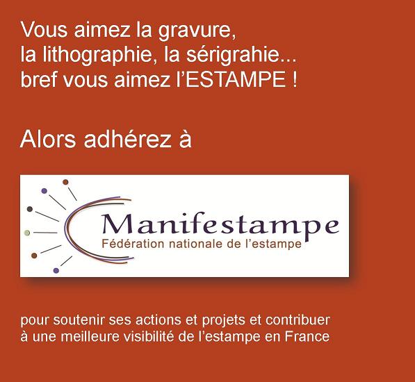 Adhérez à Manifestampe, la Fédération de l'estampe en France